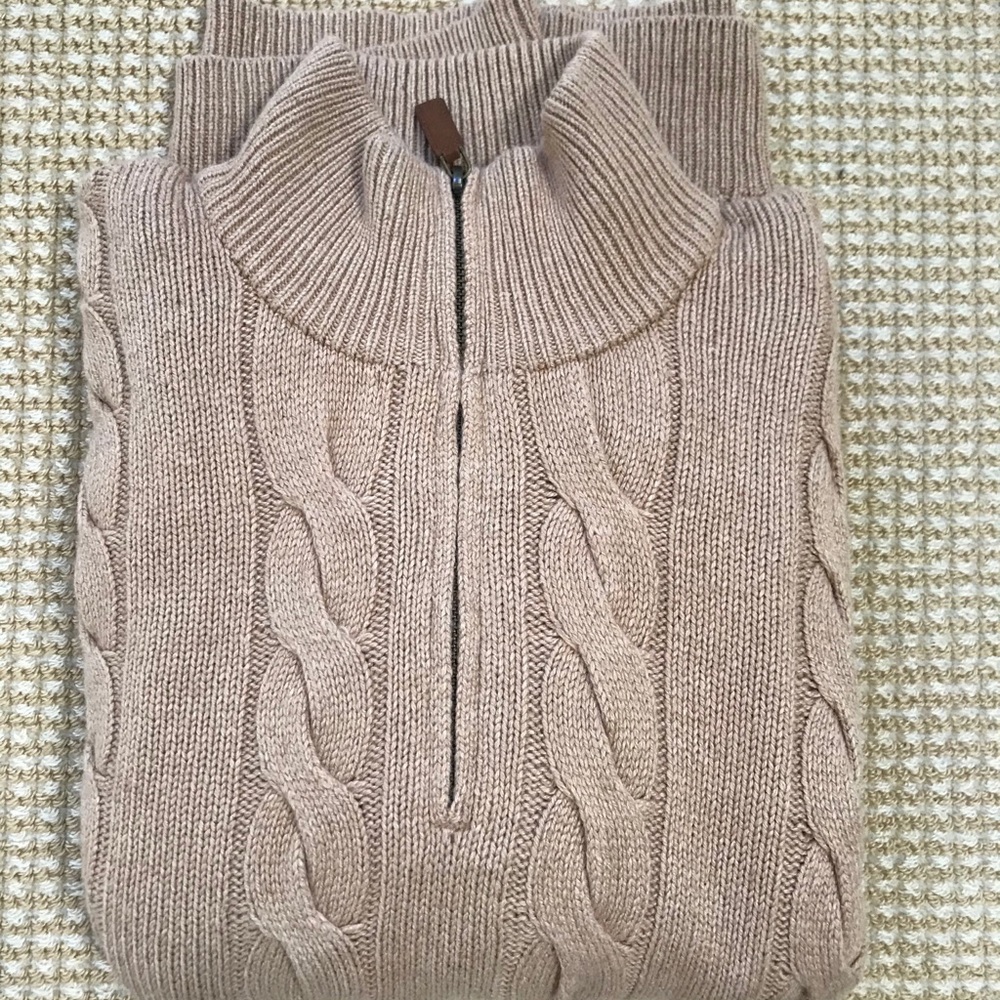 Ralph Lauren Men’s Silk and Cashmere Sweater
